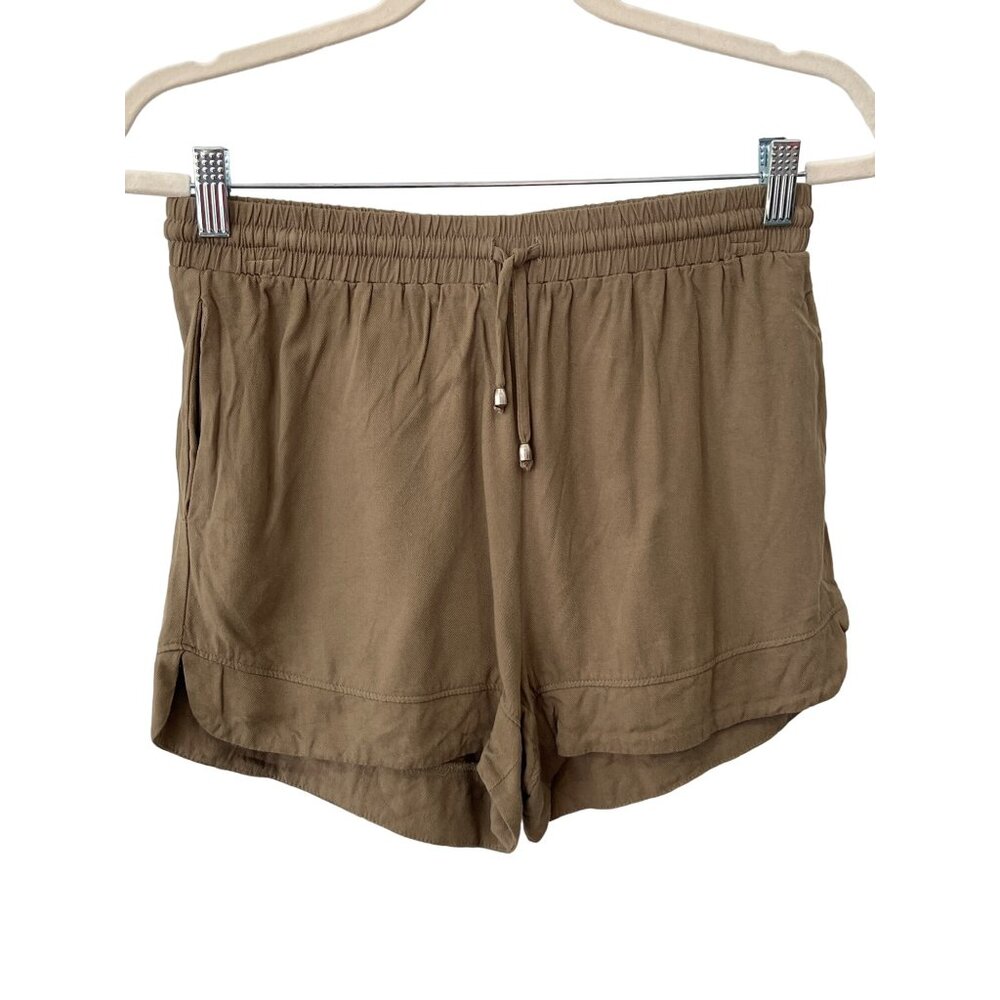 Leela & Lavender Shorts Size Small Pull-On Drawstring Summer Casual Relaxed Pool